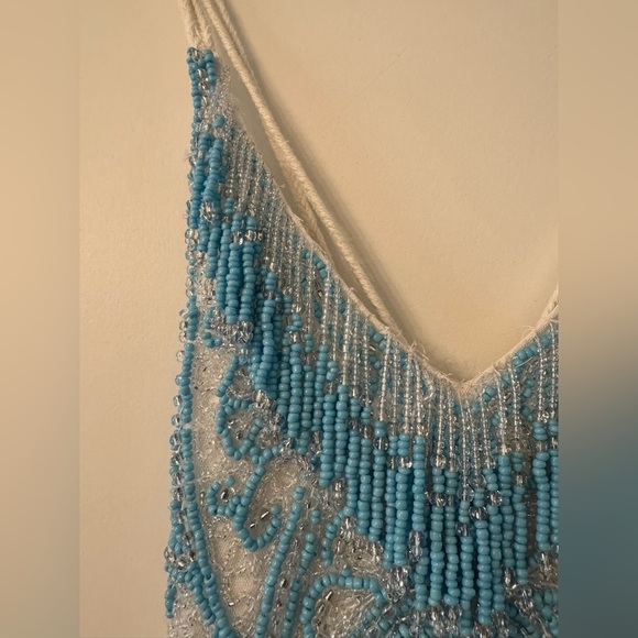 Free People Beaded Turquoise Spirit Maxi Dress - Picture 7 of 14